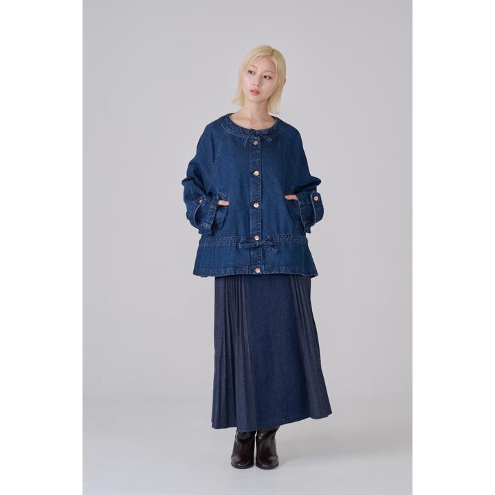 SIDE PLEATS SKIRT