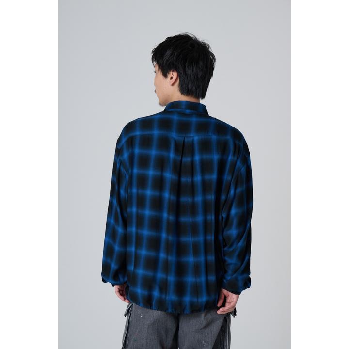 FRENCH ARMY POCKET PLAID SHIRT