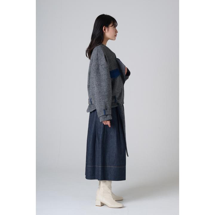 MIXED FABRICS SHORT CT