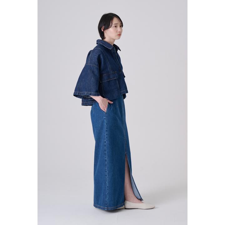 CROPPED SKIPPER DENIM SH