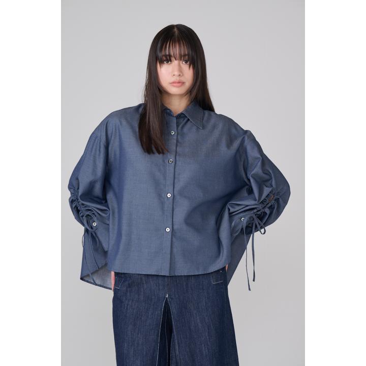 GATHERED SLEEVE SHIRTS