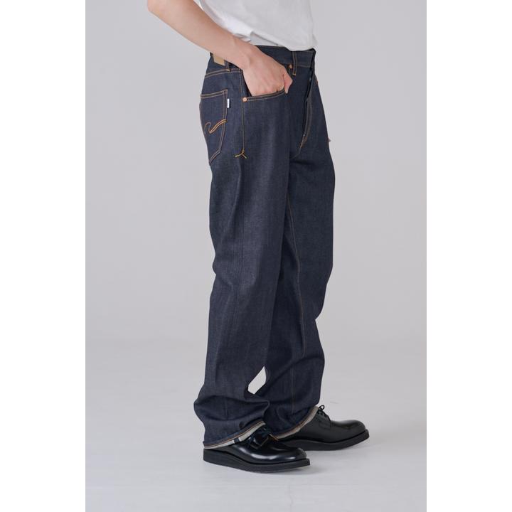 12Anniv THICK Cigarette DENIM PT (TAKAYA PURPLE SELVAGE)