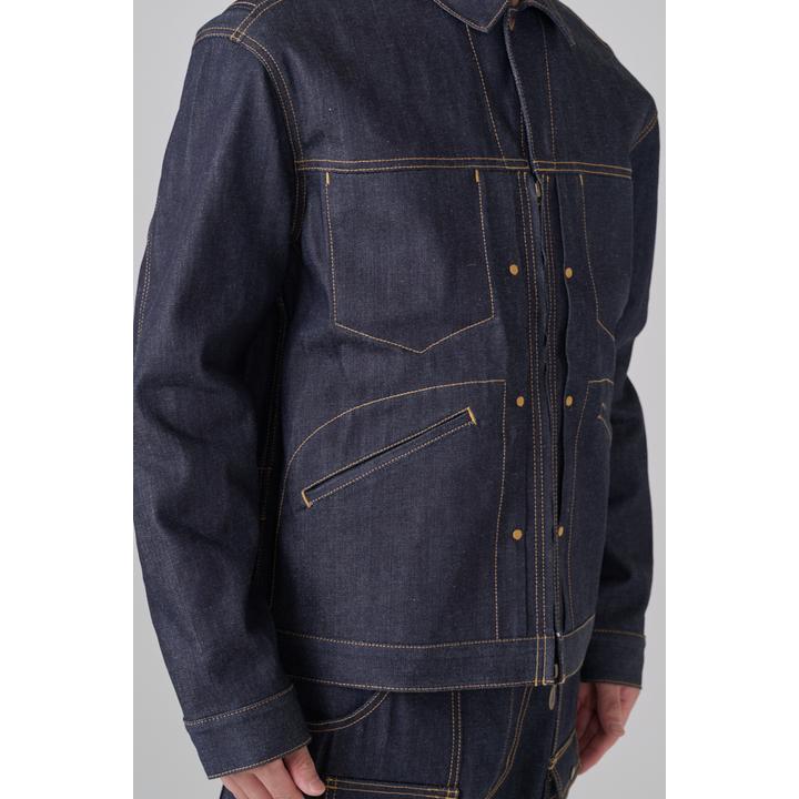 PURPLE SELVAGE DENIM JACKET (TAKAYA)