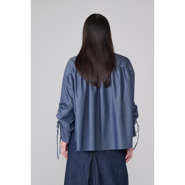 GATHERED SLEEVE SHIRTS