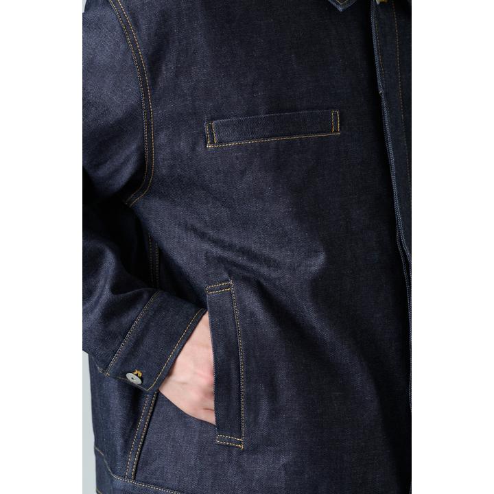 DENIM SHORT COVERALL