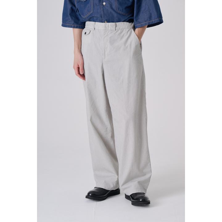 COTTON LINEN EASY TROUSER