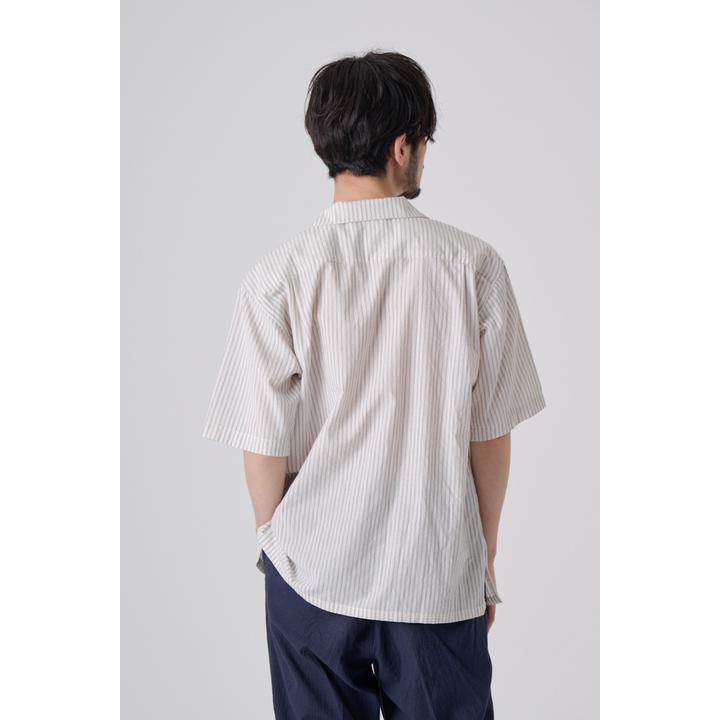COTTON LINEN SS SHIRT