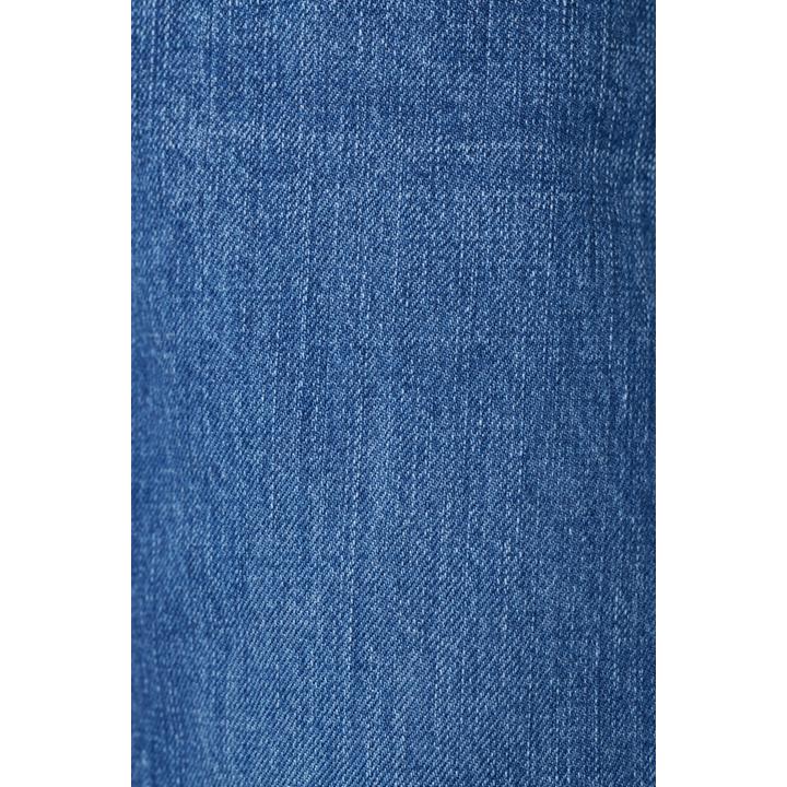 DOUBLE KNEE DENIM SHORT