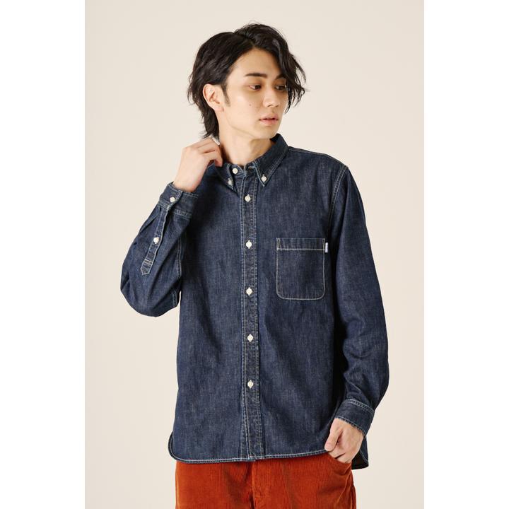 DENIM BOTTON DOWN SHIRT