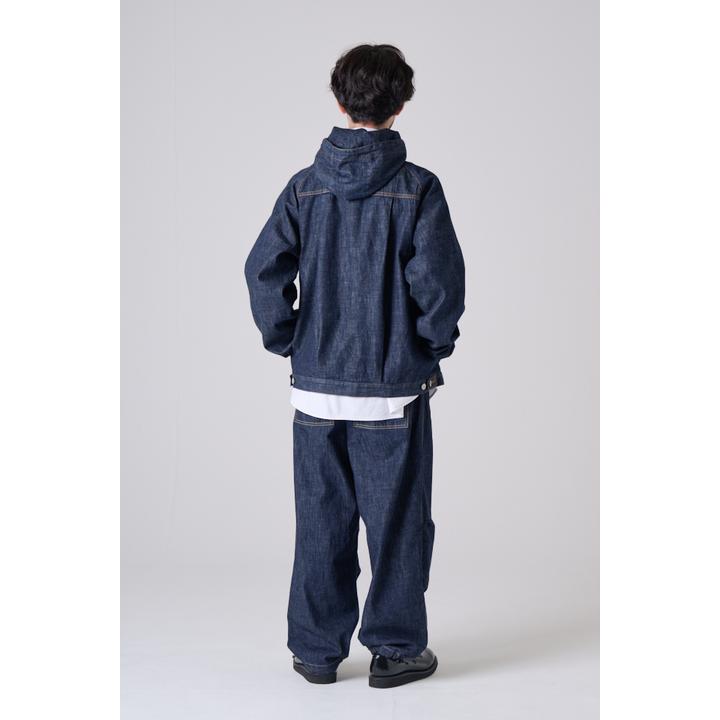 SNOW CAMO DENIM TROUSER