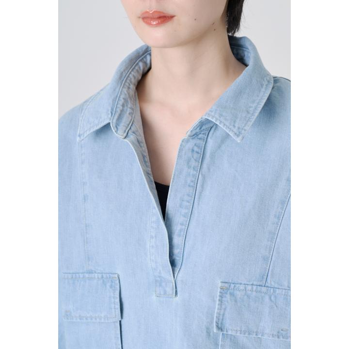 CROPPED SKIPPER DENIM SH