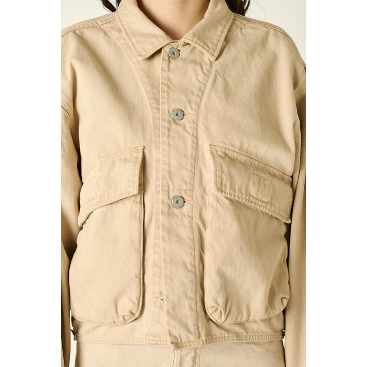 CROPPED BLOUSON （COLOR）