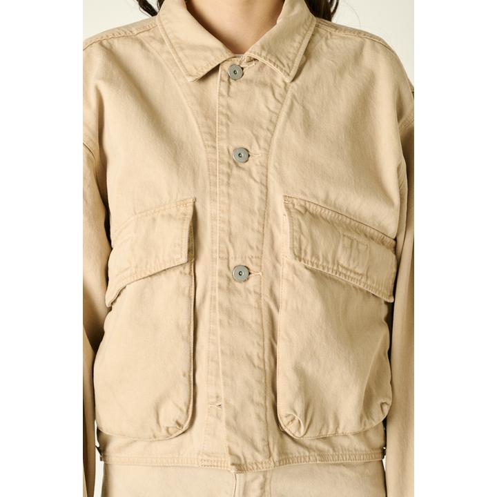 CROPPED BLOUSON （COLOR）