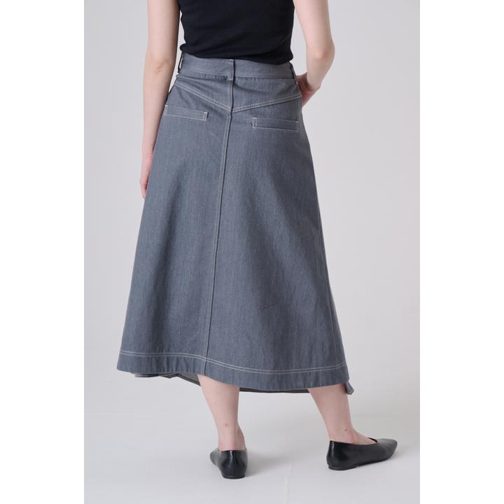 ASYMMETRY DENIM SK