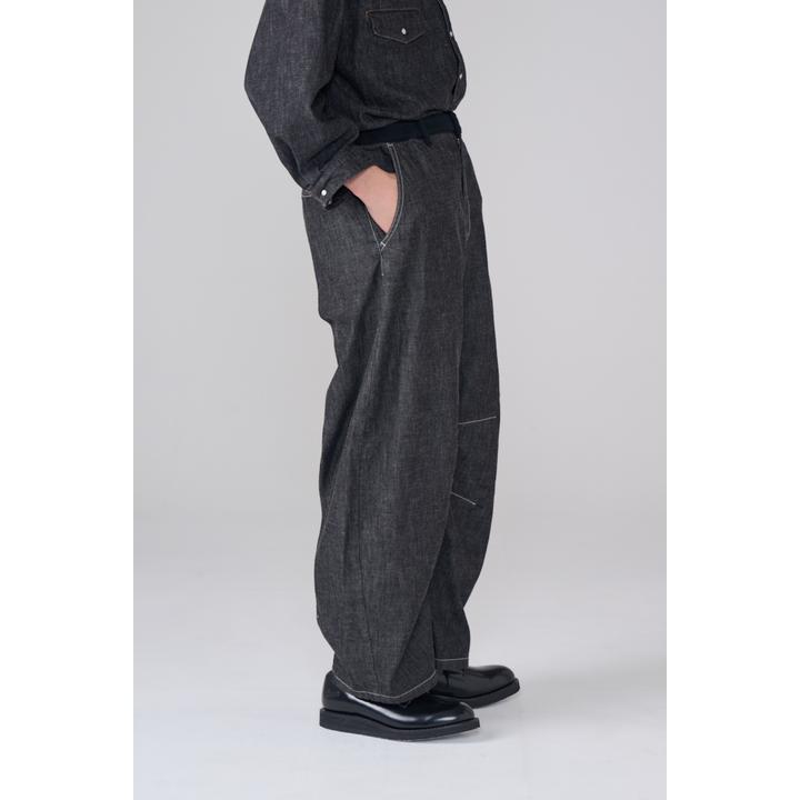 BALLOON DENIM TROUSER
