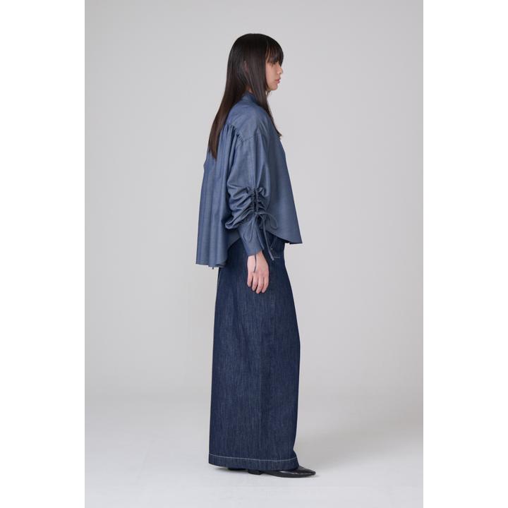 GATHERED SLEEVE SHIRTS