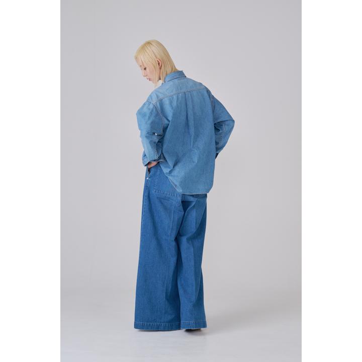 ONE TACK BAGGY DENIM PT