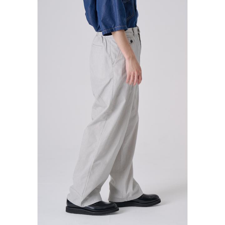 COTTON LINEN EASY TROUSER