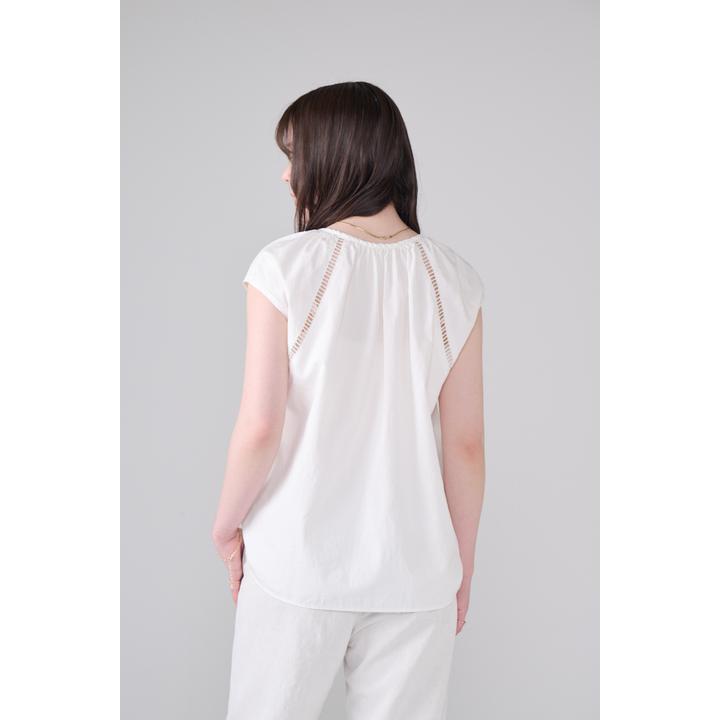 C/L LADDER LACE BLOUSE