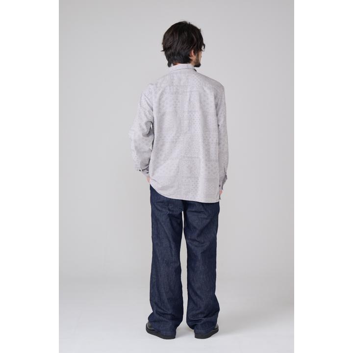 LINEN DENIM TROUSER