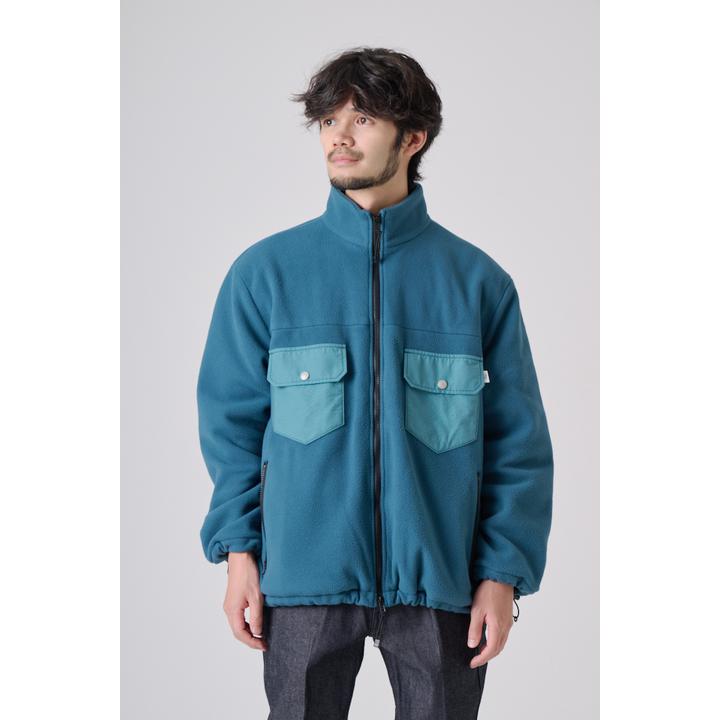 FLEECE QUILT BLOUSON